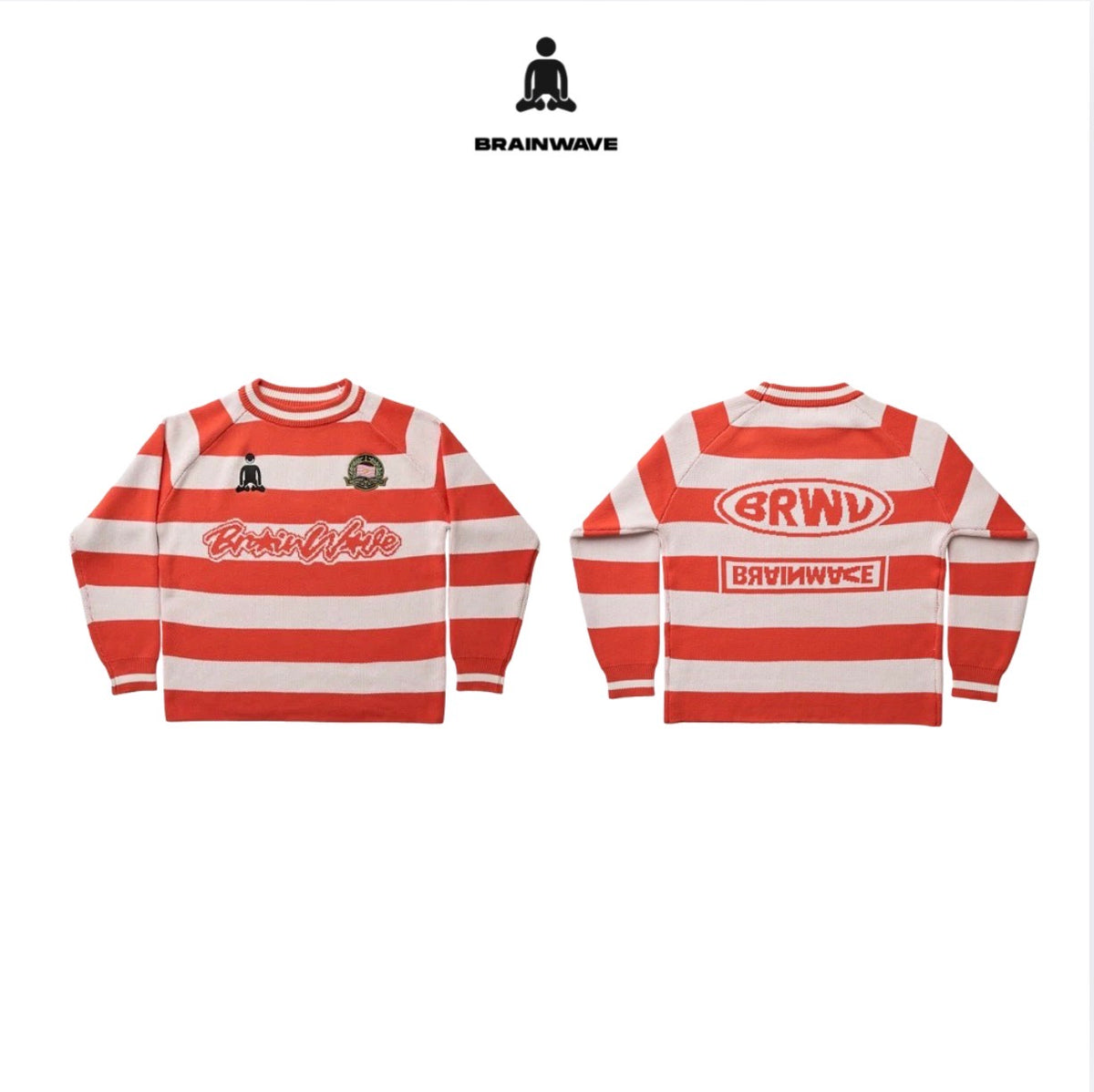 BRAINWAVE CAMPUS KNIT OVERSIZE BAGGY | UNISEX