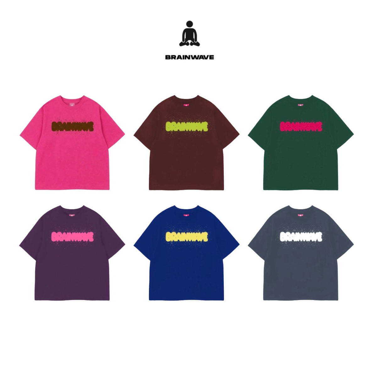 [PRE-ORDER 1 WEEKS] BRAINWAVE DEEP MOTION V2 OVERSIZE TEE | UNISEX